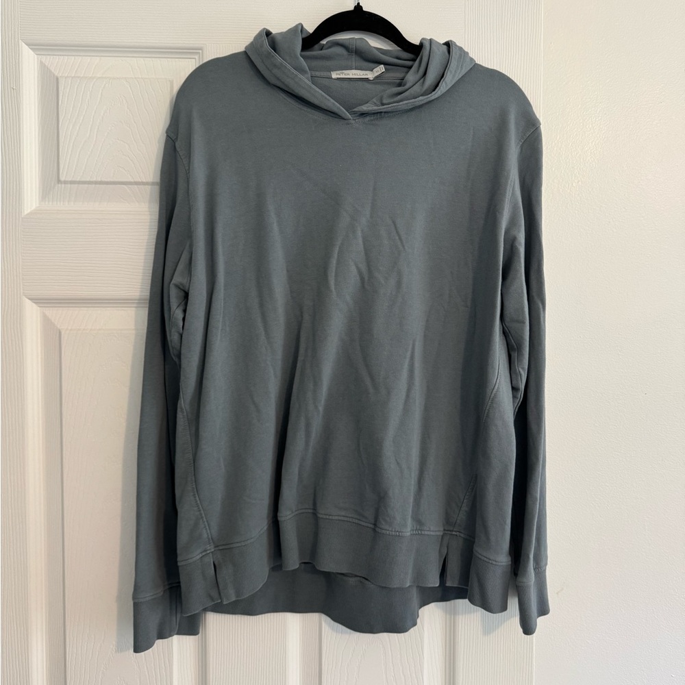 Peter Millar women’s hoodie split hem